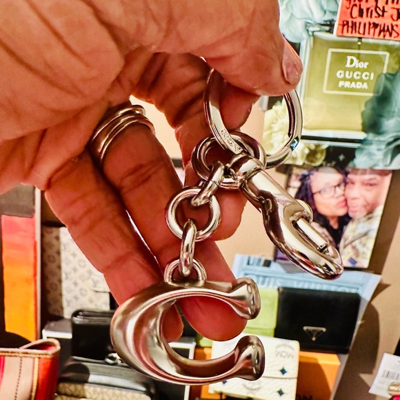 Coach Silver Keychain Accessory - Picture 5 of 6